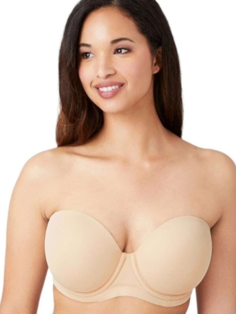 wacoal red carpet strapless bra nude 854119 size 38C